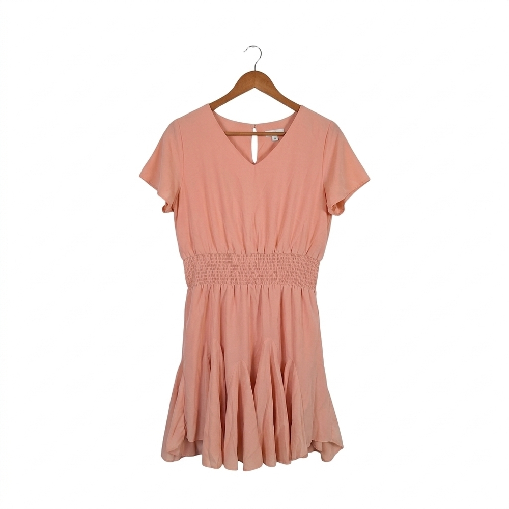 Heyson Women's Smocked Waist Mini Dress Size L